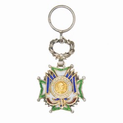 REPUBLIQUE DOMINICAINE Médaille miniature de l’ordre de Trujillo.